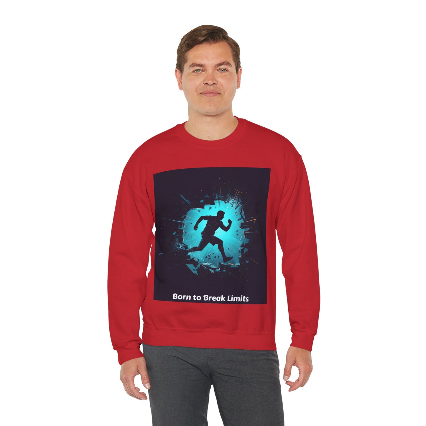 Born to Break Limits Crewneck Sweatshirt