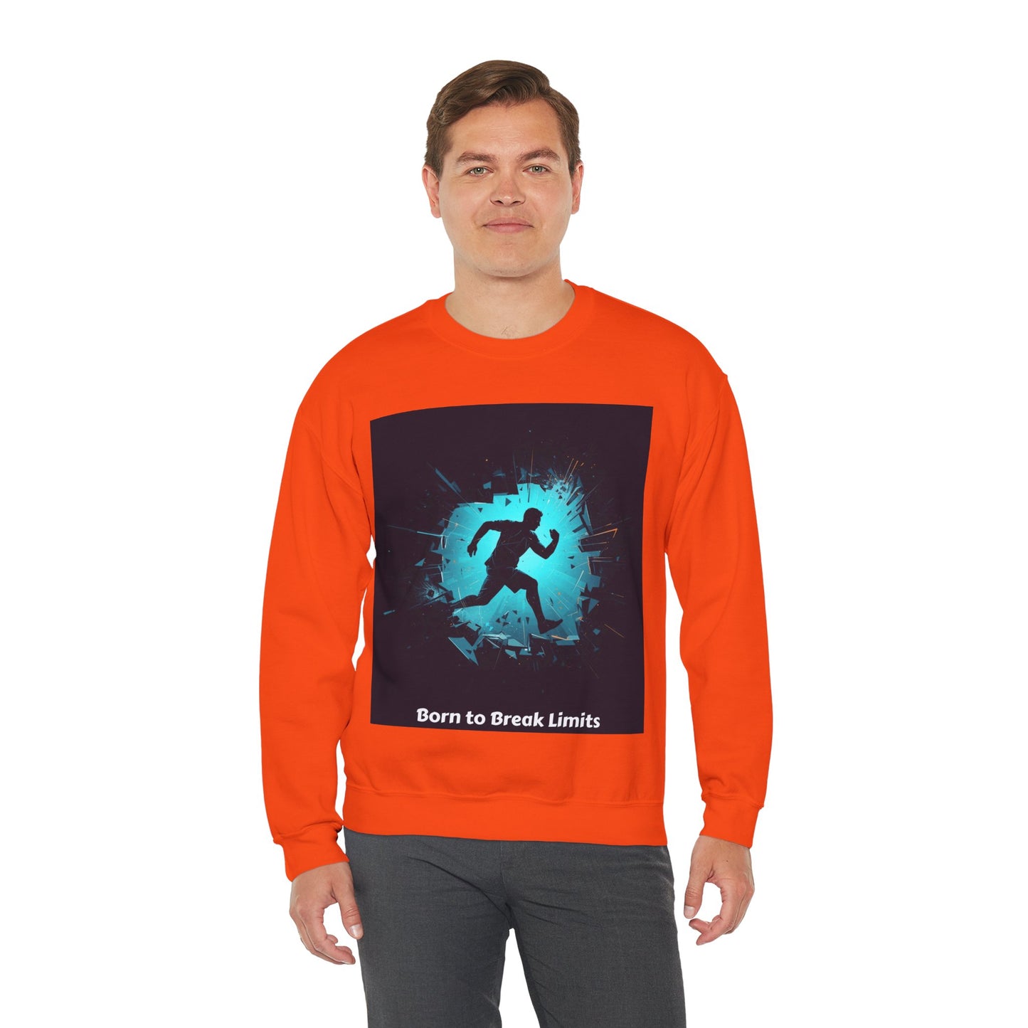 Born to Break Limits Crewneck Sweatshirt