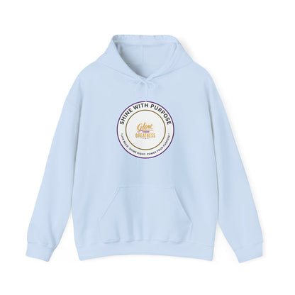 Shine With Purpose Hoodie – 'Shine Brightness' Inspirational Pullover