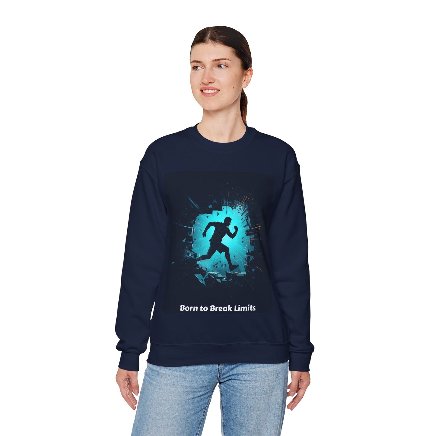 Born to Break Limits Crewneck Sweatshirt