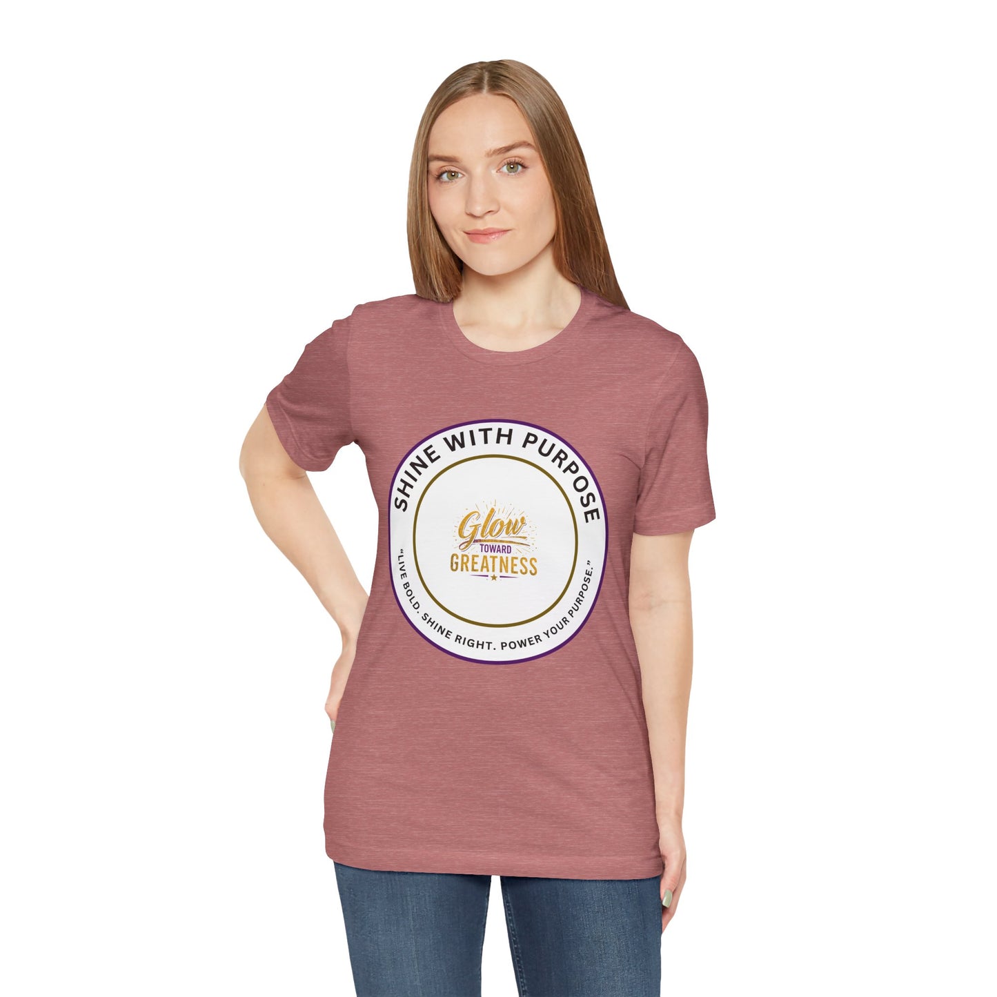 Shine With Purpose "Glow Within Greatness" T-Shirt