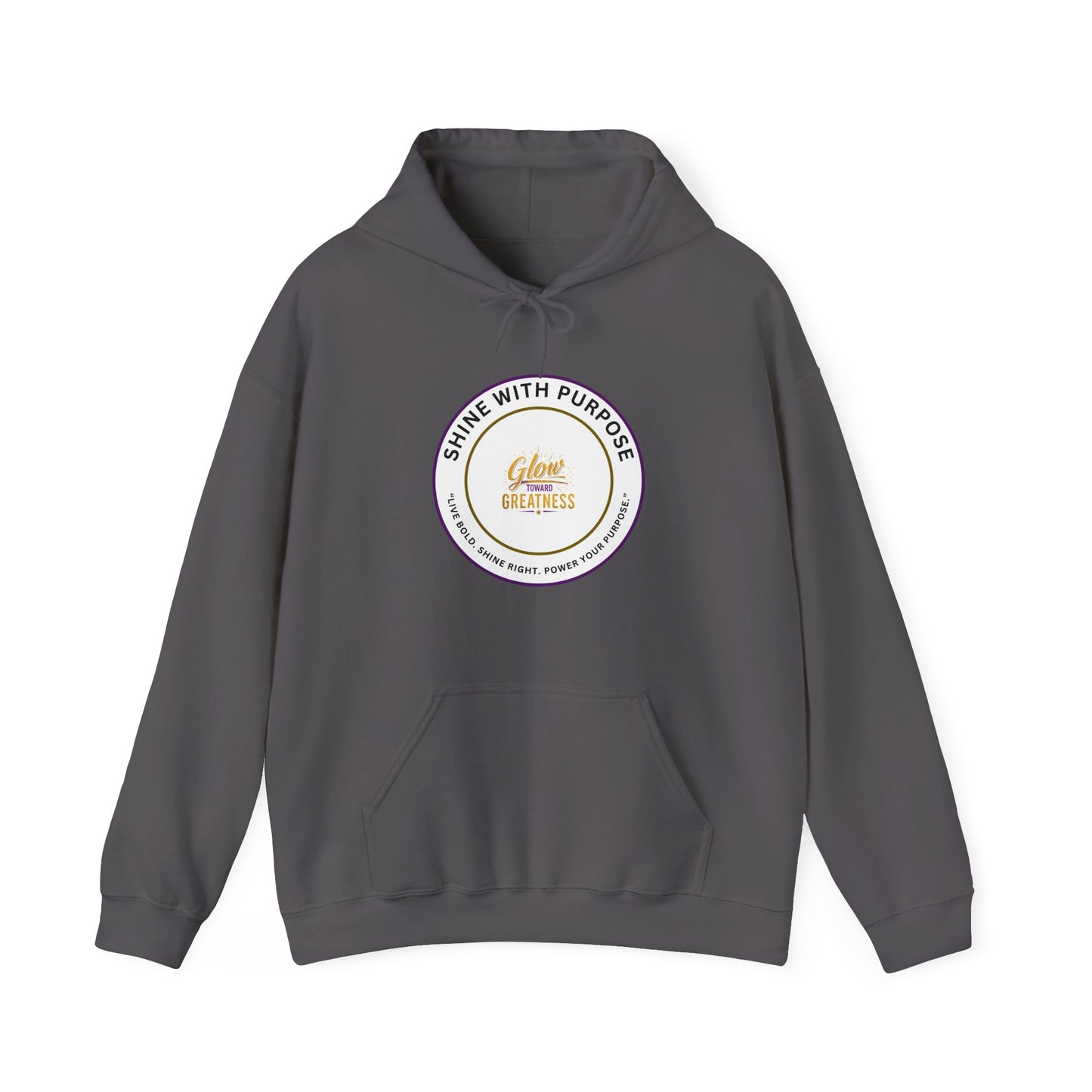 Shine With Purpose Hoodie – 'Shine Brightness' Inspirational Pullover