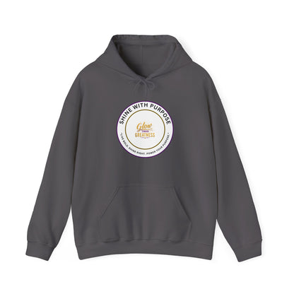 Shine With Purpose Hoodie – 'Shine Brightness' Inspirational Pullover