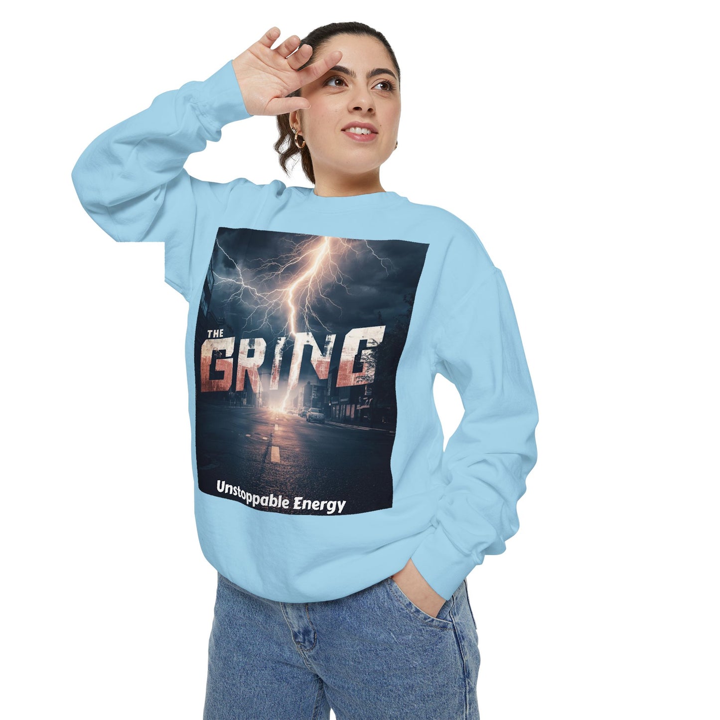Grind Mentality Sweatshirt — "The Grind" Unstoppable Energy Premium Sweatshirt