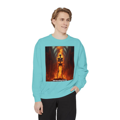 Flaming Sword Cathedral Sweatshirt — Still Standing Strong