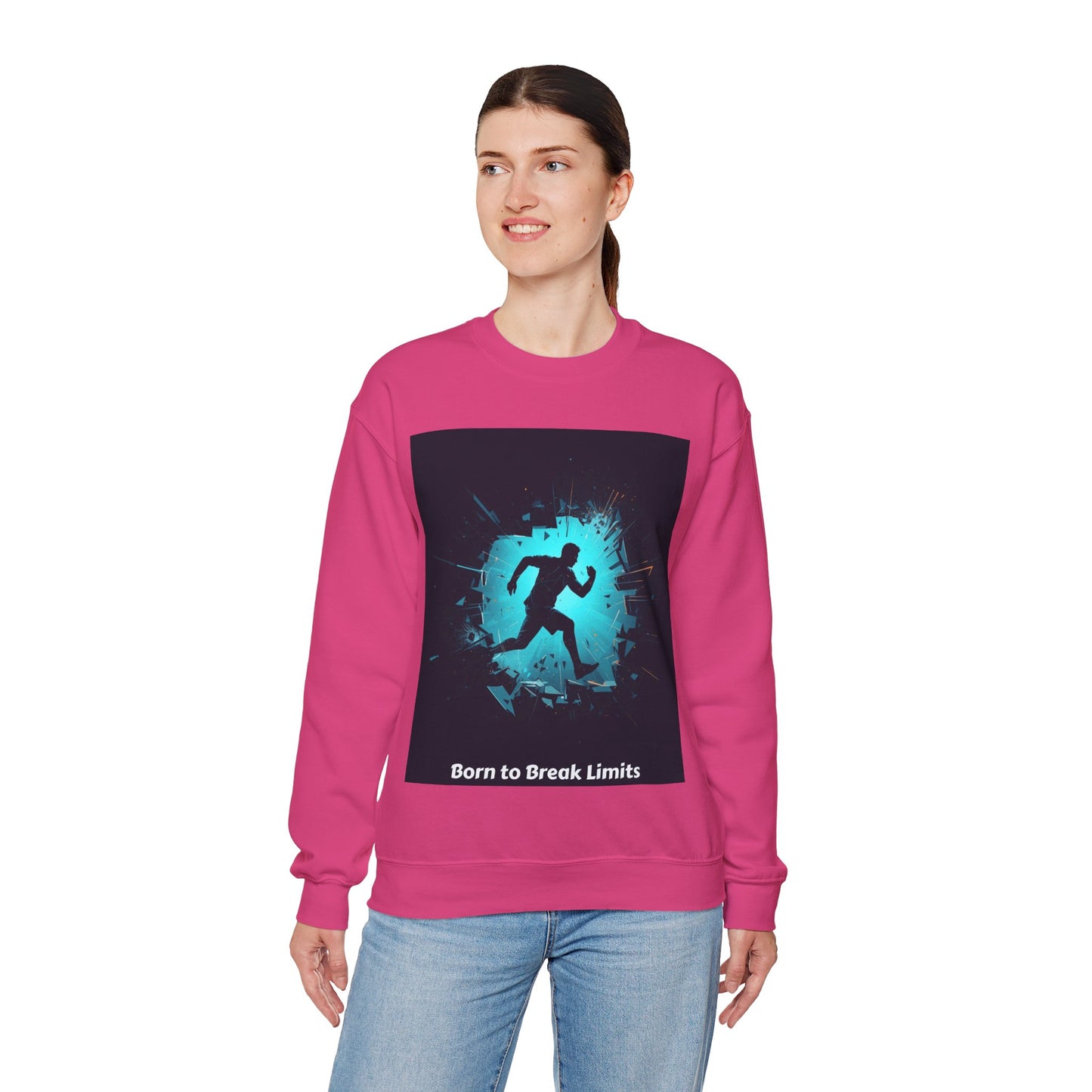 Born to Break Limits Crewneck Sweatshirt