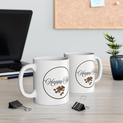 Inspirational Coffee Mug — “Pour Into Yourself ”Hppy Sip." (11oz & 15oz)