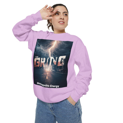 Grind Mentality Sweatshirt — "The Grind" Unstoppable Energy Premium Sweatshirt