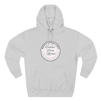 Cozy Gear for Cool Guys - Inspirational Embrace Your Brilliance Hoodie
