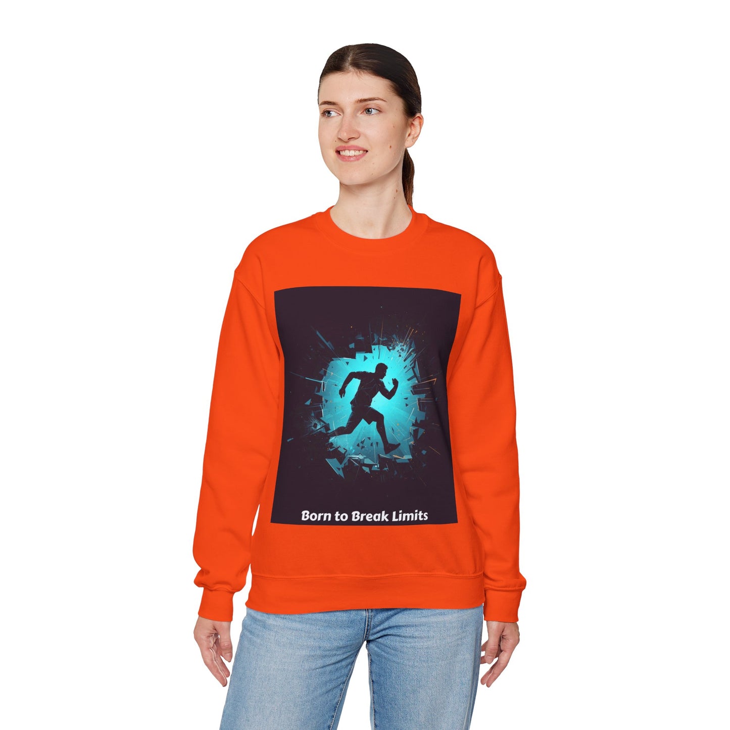 Born to Break Limits Crewneck Sweatshirt