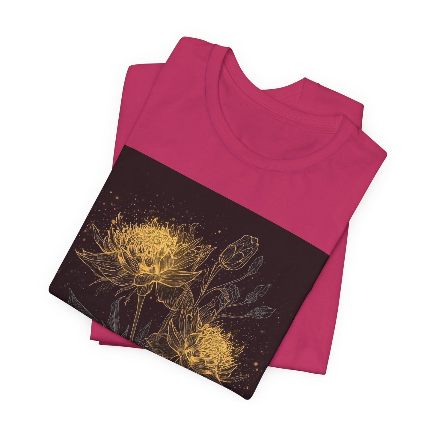 Keep Growing, Keep Glowing Floral Tee