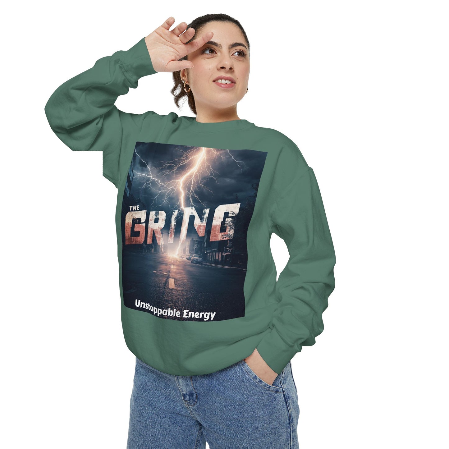 Grind Mentality Sweatshirt — "The Grind" Unstoppable Energy Premium Sweatshirt