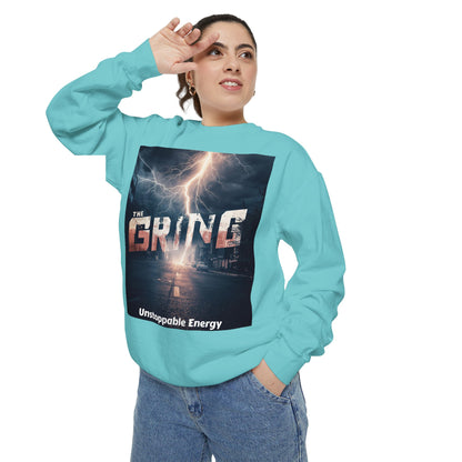 Grind Mentality Sweatshirt — "The Grind" Unstoppable Energy Premium Sweatshirt
