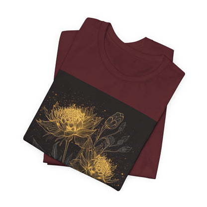 Keep Growing, Keep Glowing Floral Tee