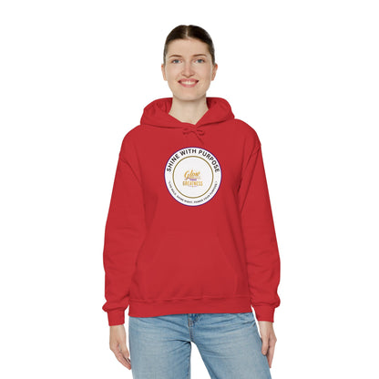 Shine With Purpose Hoodie – 'Shine Brightness' Inspirational Pullover