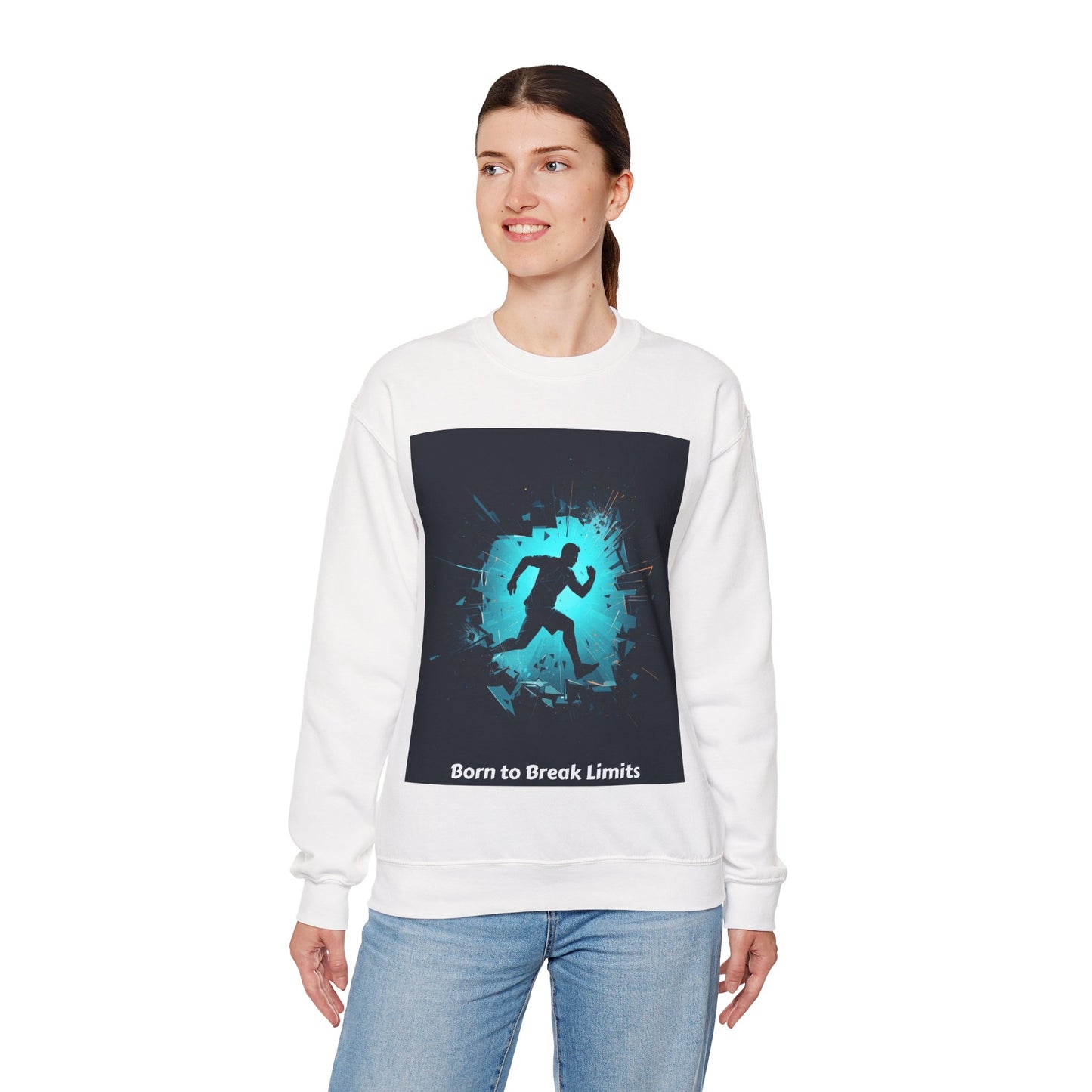 Born to Break Limits Crewneck Sweatshirt