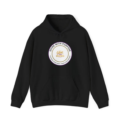 Shine With Purpose Hoodie – 'Shine Brightness' Inspirational Pullover