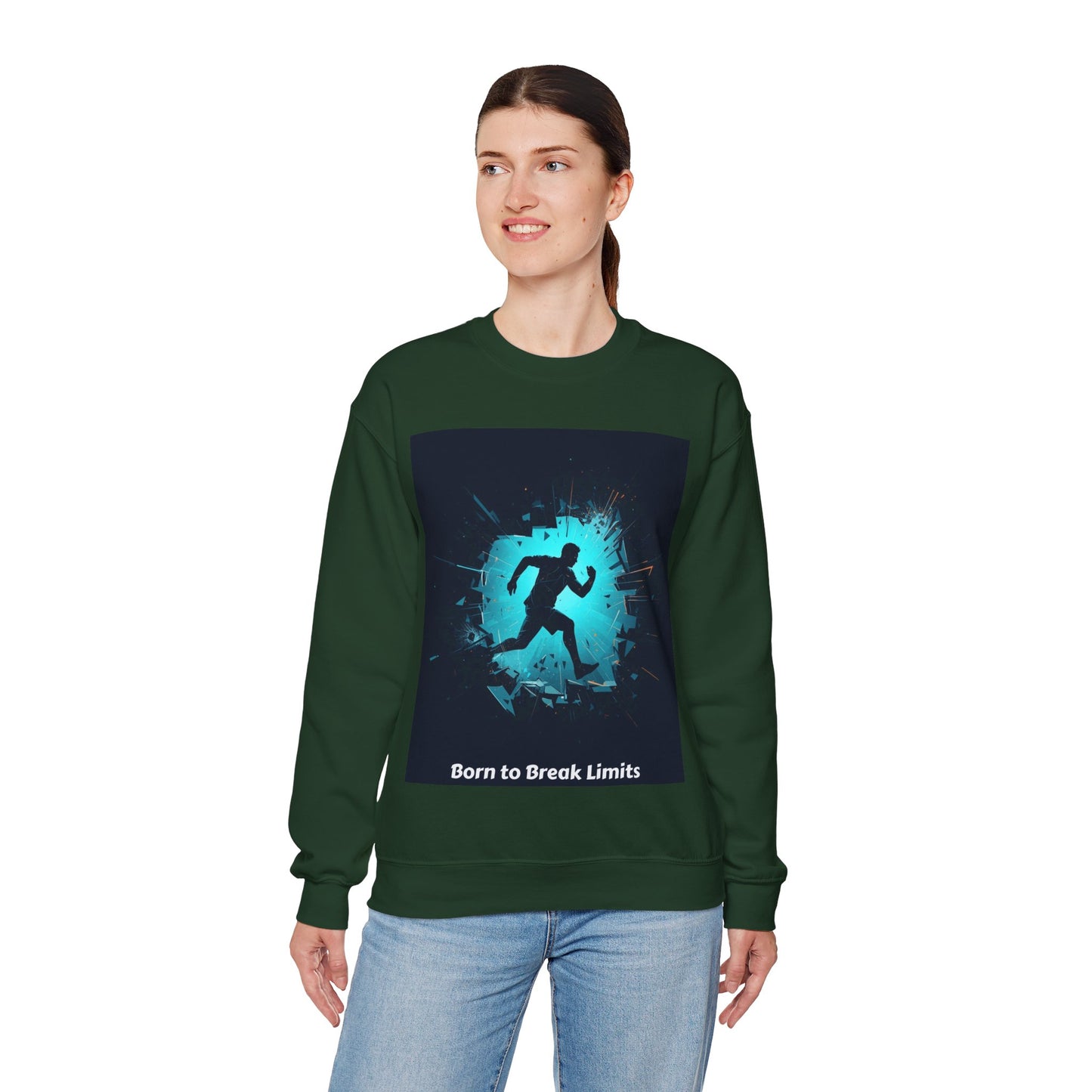 Born to Break Limits Crewneck Sweatshirt
