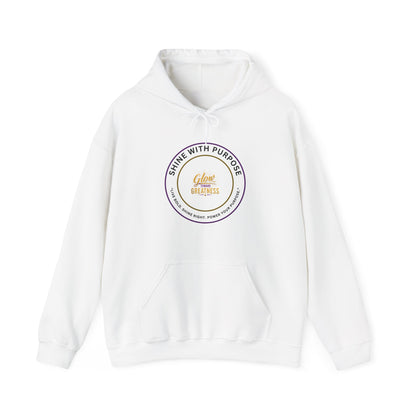 Shine With Purpose Hoodie – 'Shine Brightness' Inspirational Pullover