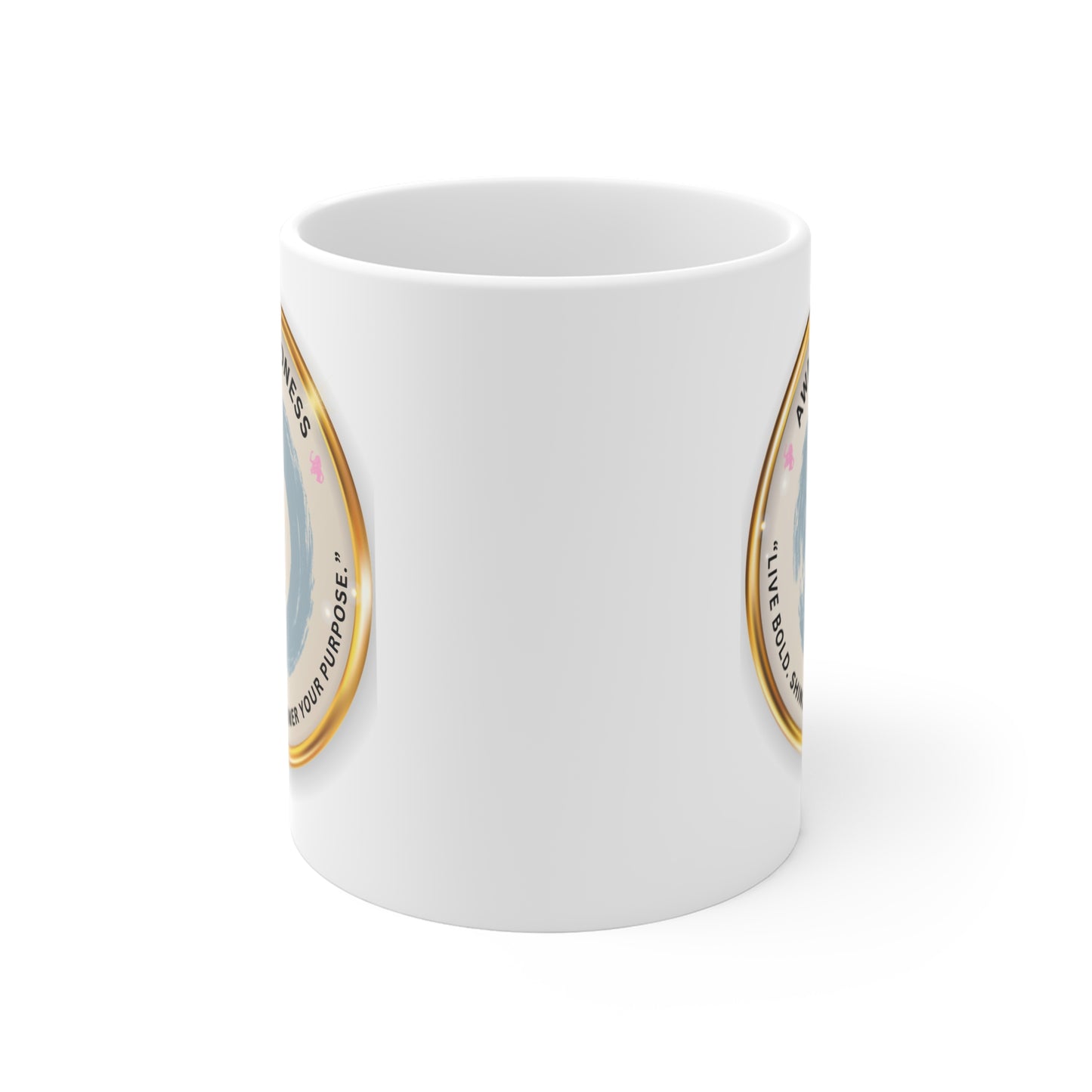 Awaken Boldness Coffee Mug — "Awaken Boldness" Inspirational 11oz Ceramic Mug