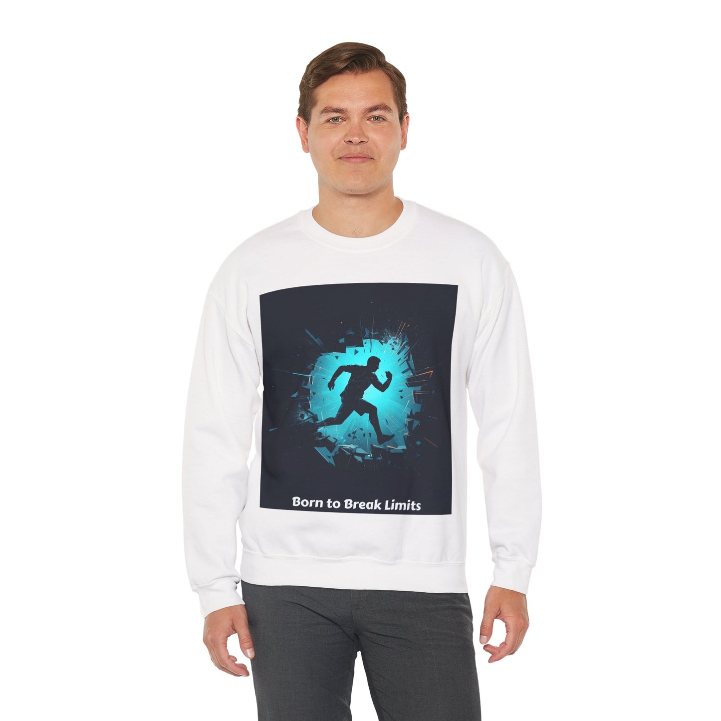Born to Break Limits Crewneck Sweatshirt