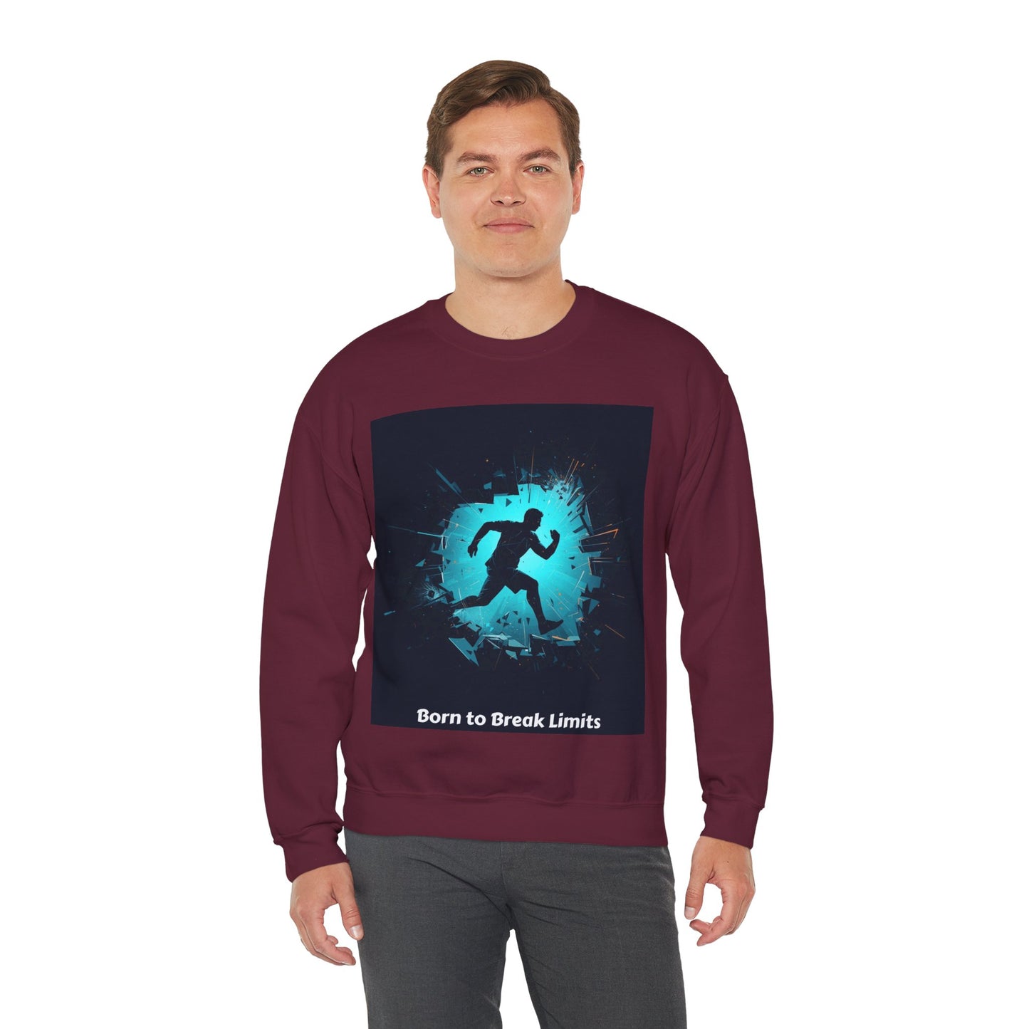 Born to Break Limits Crewneck Sweatshirt