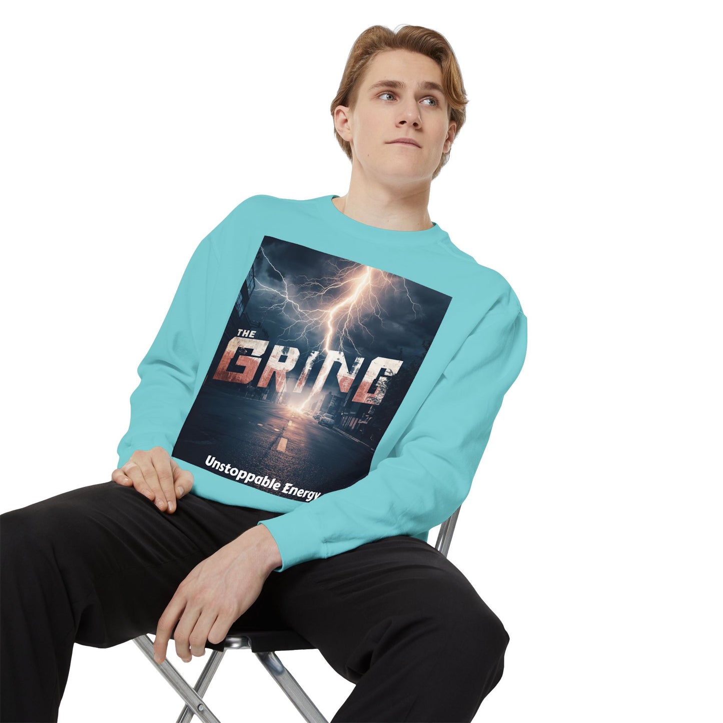 Grind Mentality Sweatshirt — "The Grind" Unstoppable Energy Premium Sweatshirt