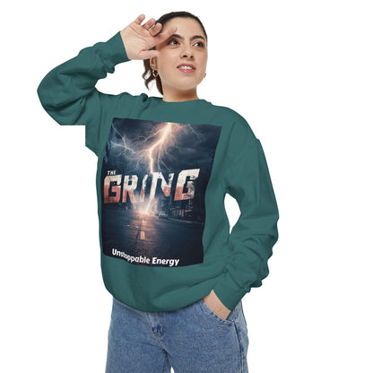 Grind Mentality Sweatshirt — "The Grind" Unstoppable Energy Premium Sweatshirt