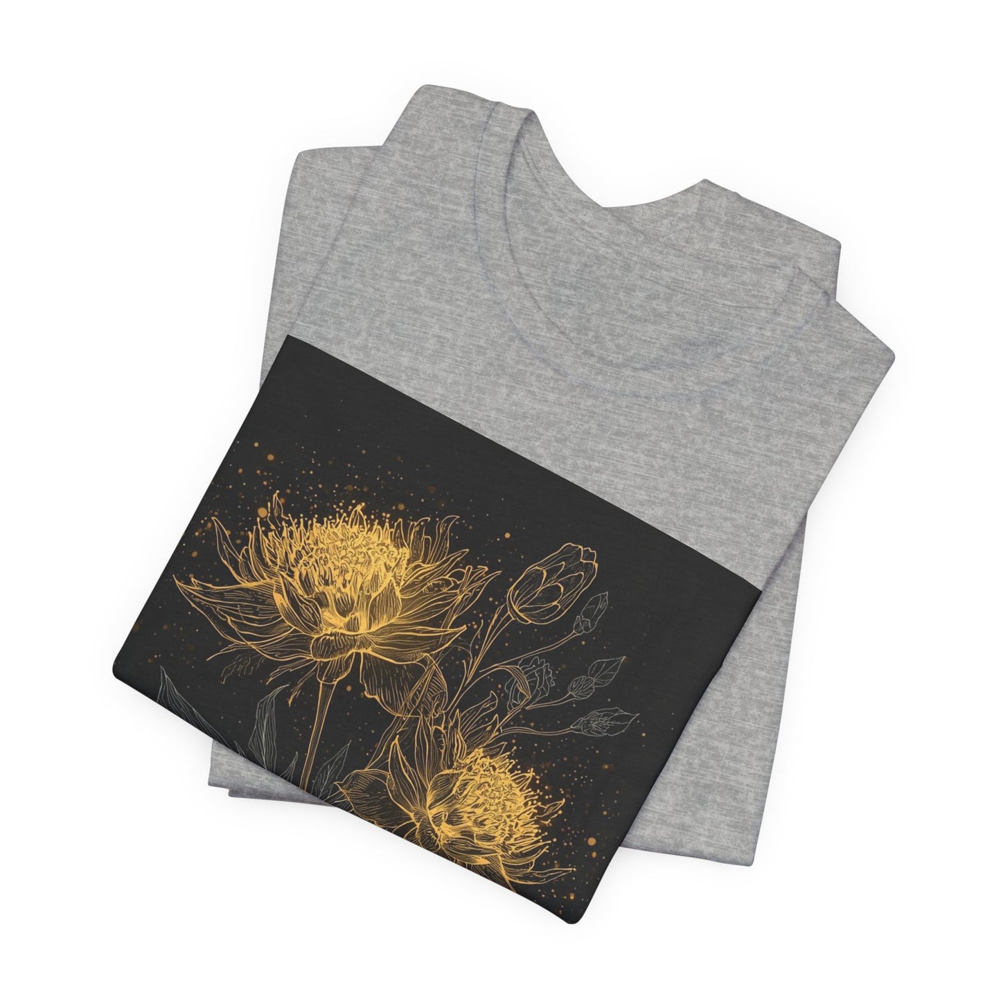 Keep Growing, Keep Glowing Floral Tee