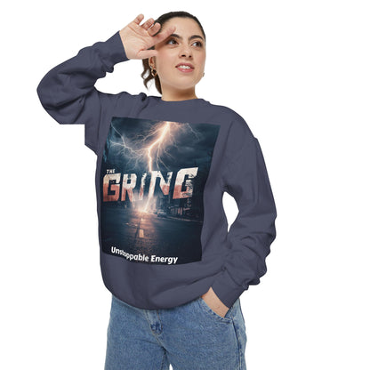 Grind Mentality Sweatshirt — "The Grind" Unstoppable Energy Premium Sweatshirt