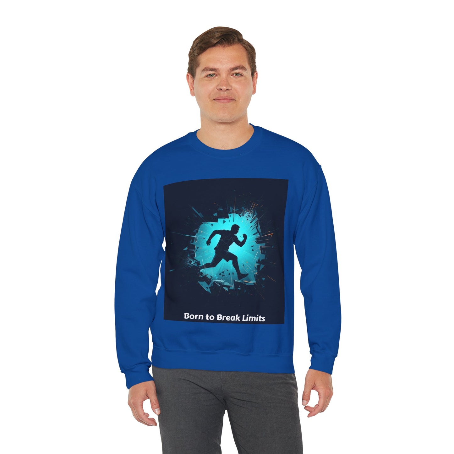 Born to Break Limits Crewneck Sweatshirt