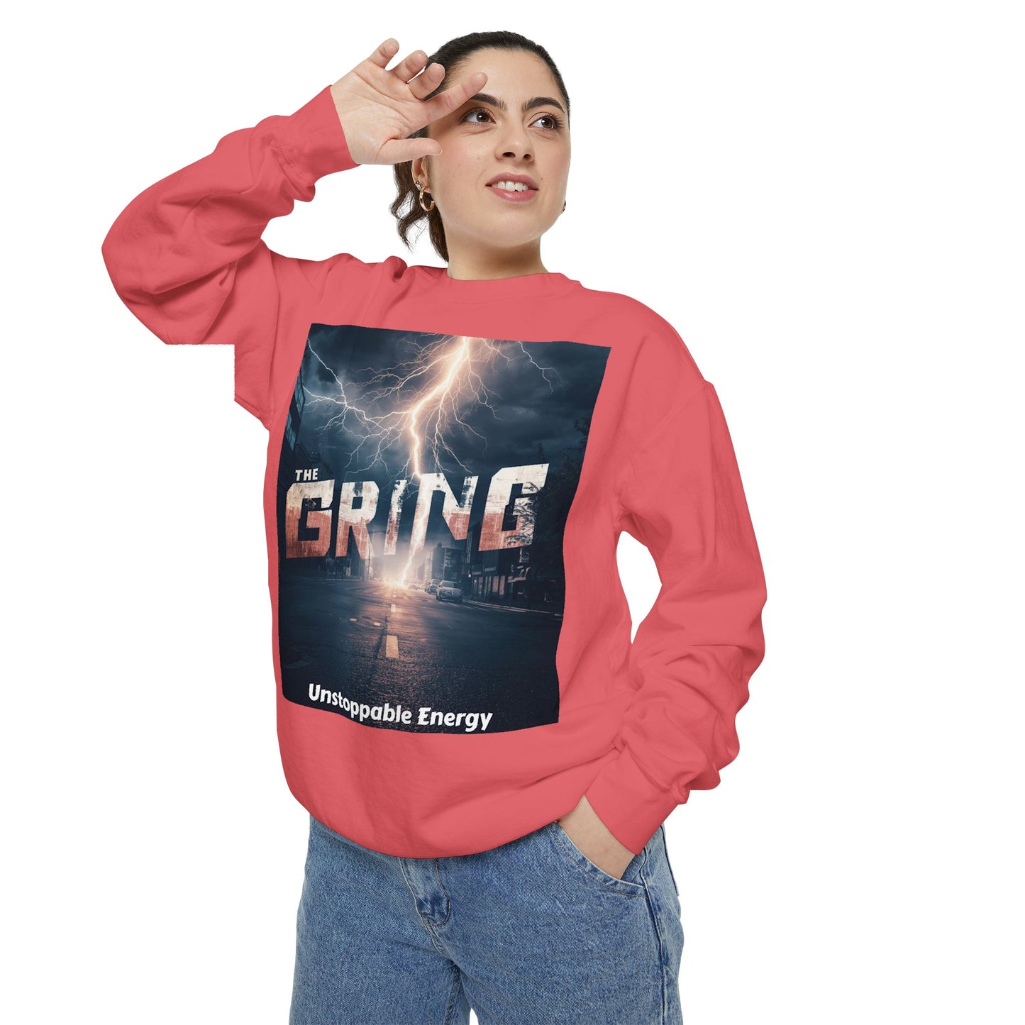 Grind Mentality Sweatshirt — "The Grind" Unstoppable Energy Premium Sweatshirt