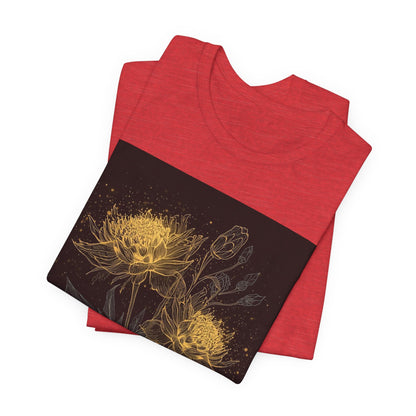 Keep Growing, Keep Glowing Floral Tee