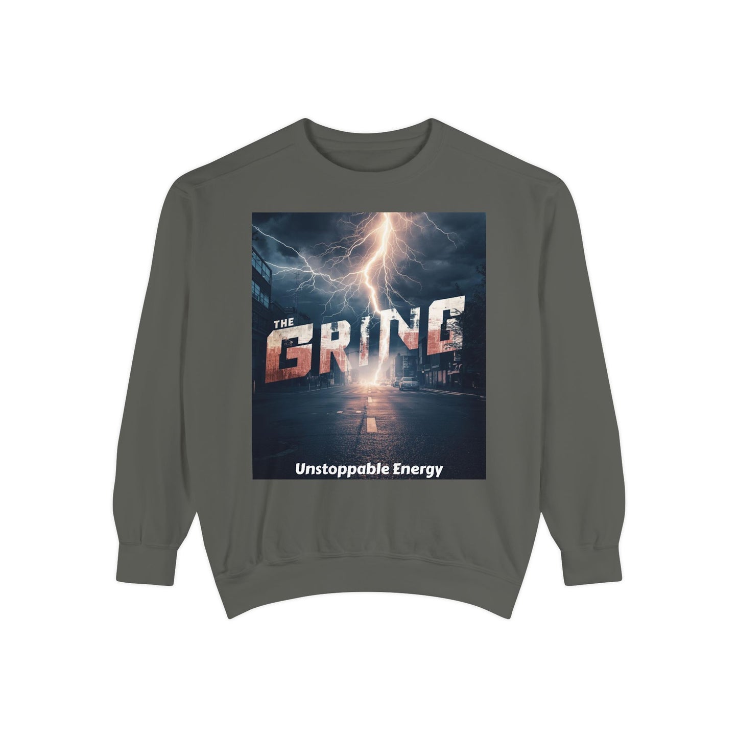 Grind Mentality Sweatshirt — "The Grind" Unstoppable Energy Premium Sweatshirt