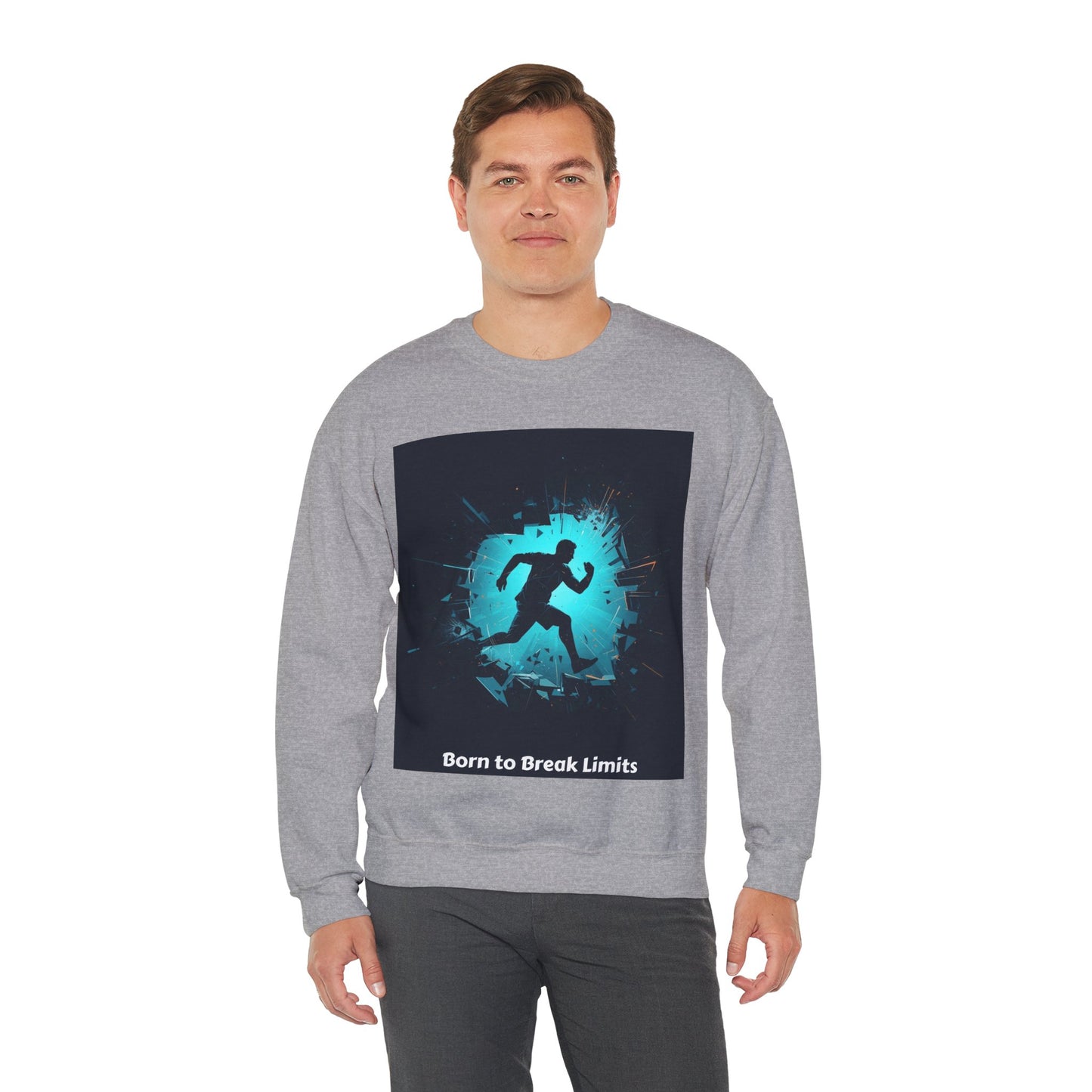Born to Break Limits Crewneck Sweatshirt