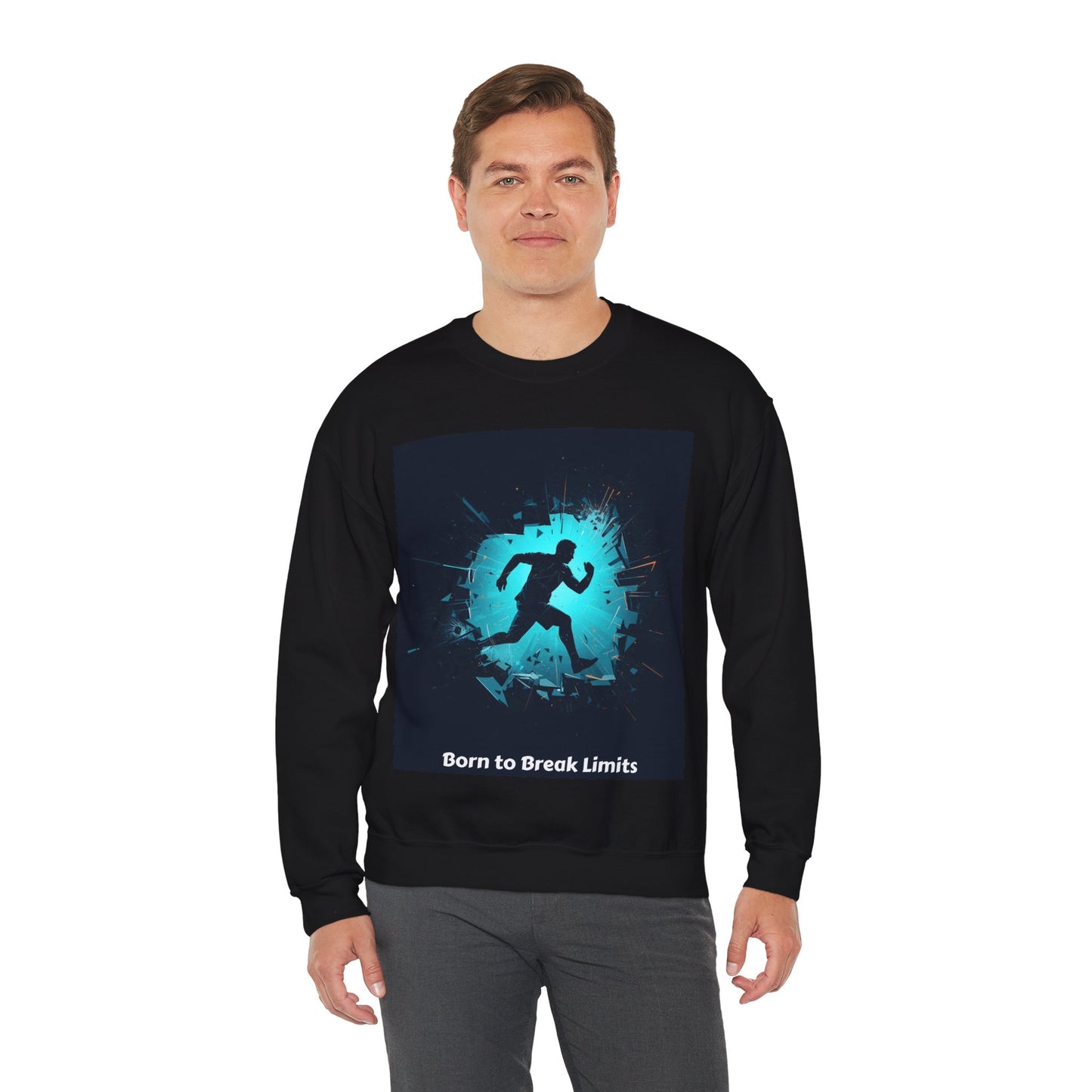 Born to Break Limits Crewneck Sweatshirt