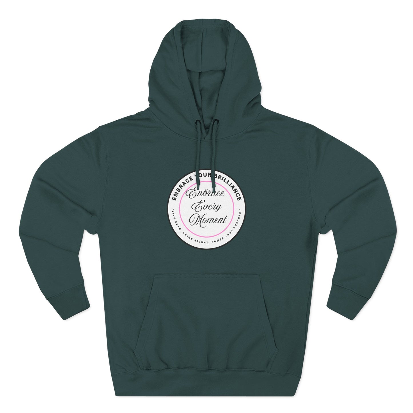 Cozy Gear for Cool Guys - Inspirational Embrace Your Brilliance Hoodie