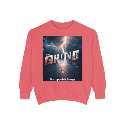 Grind Mentality Sweatshirt — "The Grind" Unstoppable Energy Premium Sweatshirt