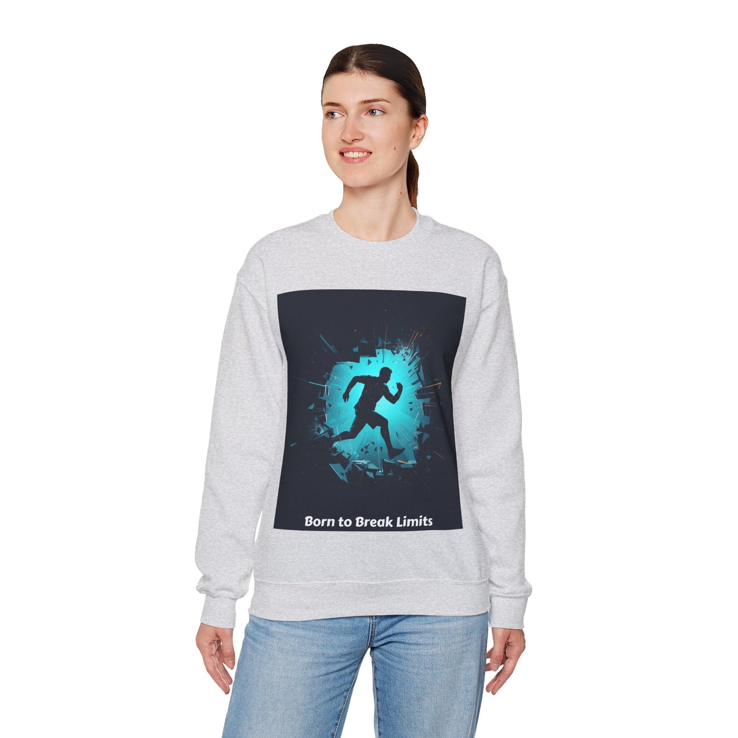 Born to Break Limits Crewneck Sweatshirt