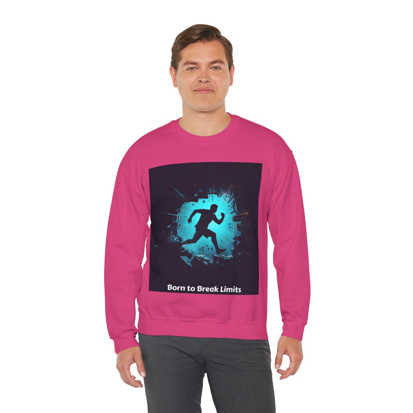Born to Break Limits Crewneck Sweatshirt
