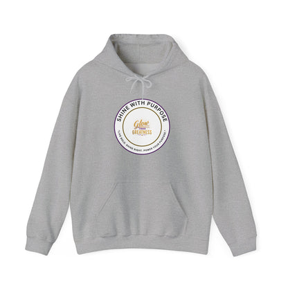 Shine With Purpose Hoodie – 'Shine Brightness' Inspirational Pullover