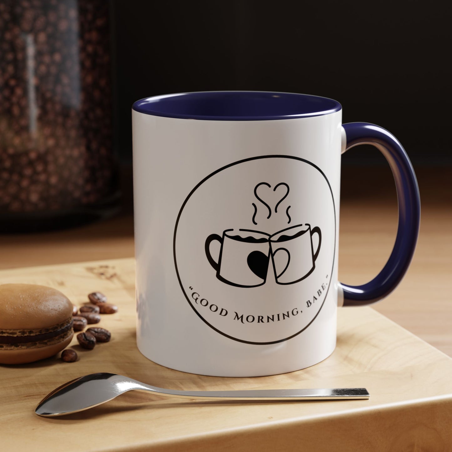 Coffee Mug — "Good Morning, Babe" Accent Ceramic Mug (11/15oz)