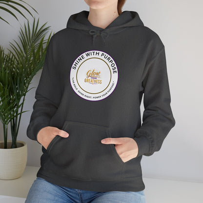 Shine With Purpose Hoodie – 'Shine Brightness' Inspirational Pullover