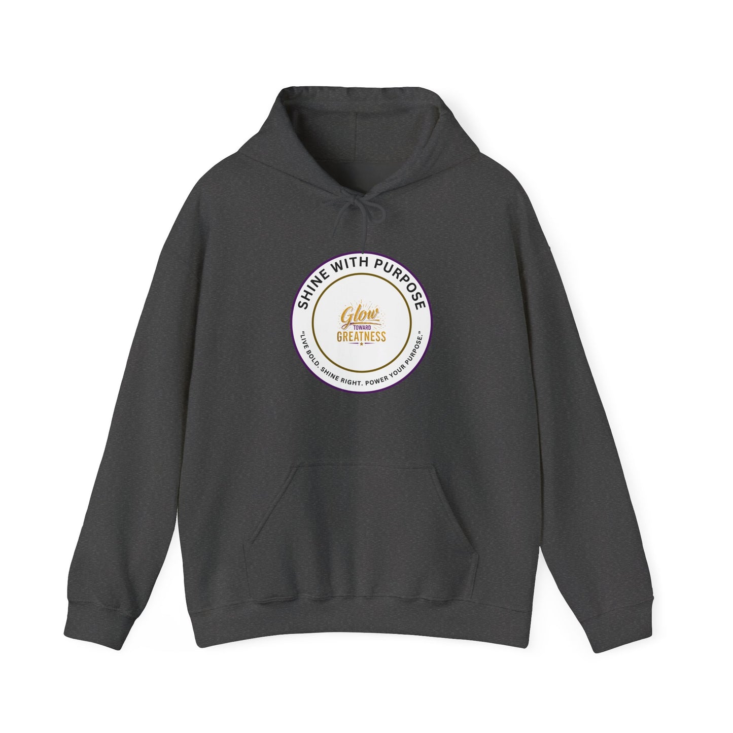 Shine With Purpose Hoodie – 'Shine Brightness' Inspirational Pullover