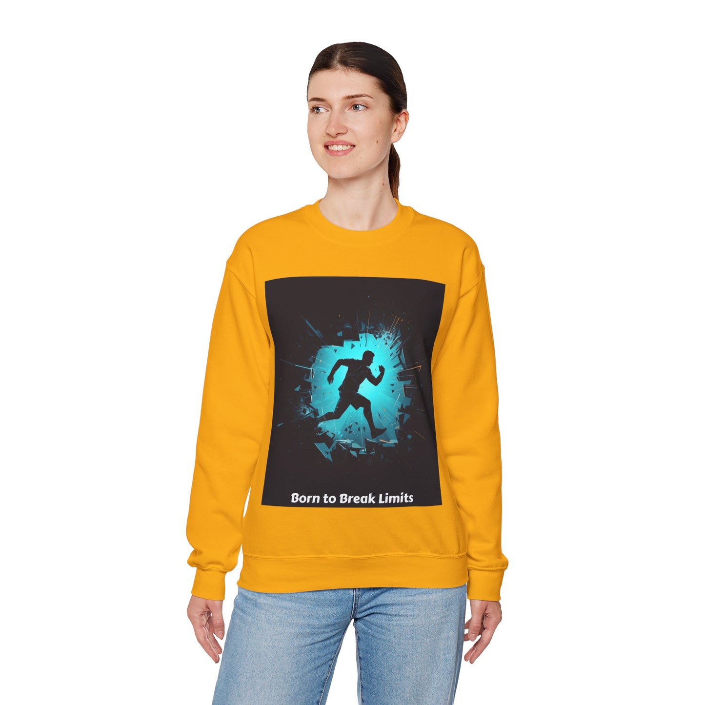 Born to Break Limits Crewneck Sweatshirt