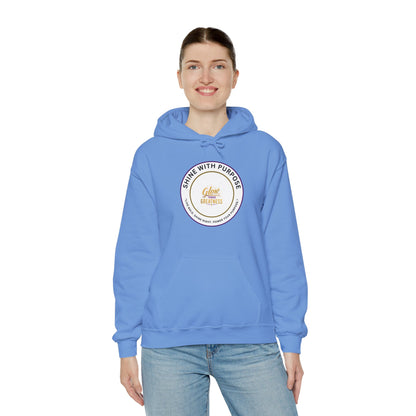 Shine With Purpose Hoodie – 'Shine Brightness' Inspirational Pullover