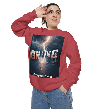 Grind Mentality Sweatshirt — "The Grind" Unstoppable Energy Premium Sweatshirt