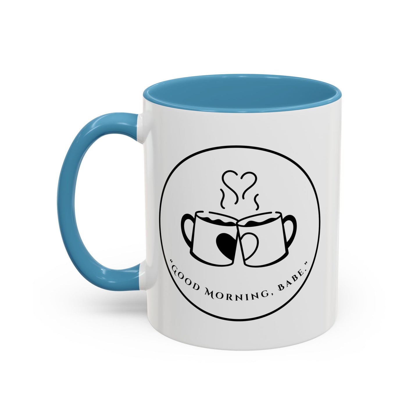Coffee Mug — "Good Morning, Babe" Accent Ceramic Mug (11/15oz)