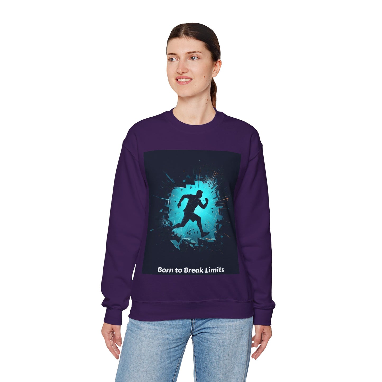 Born to Break Limits Crewneck Sweatshirt