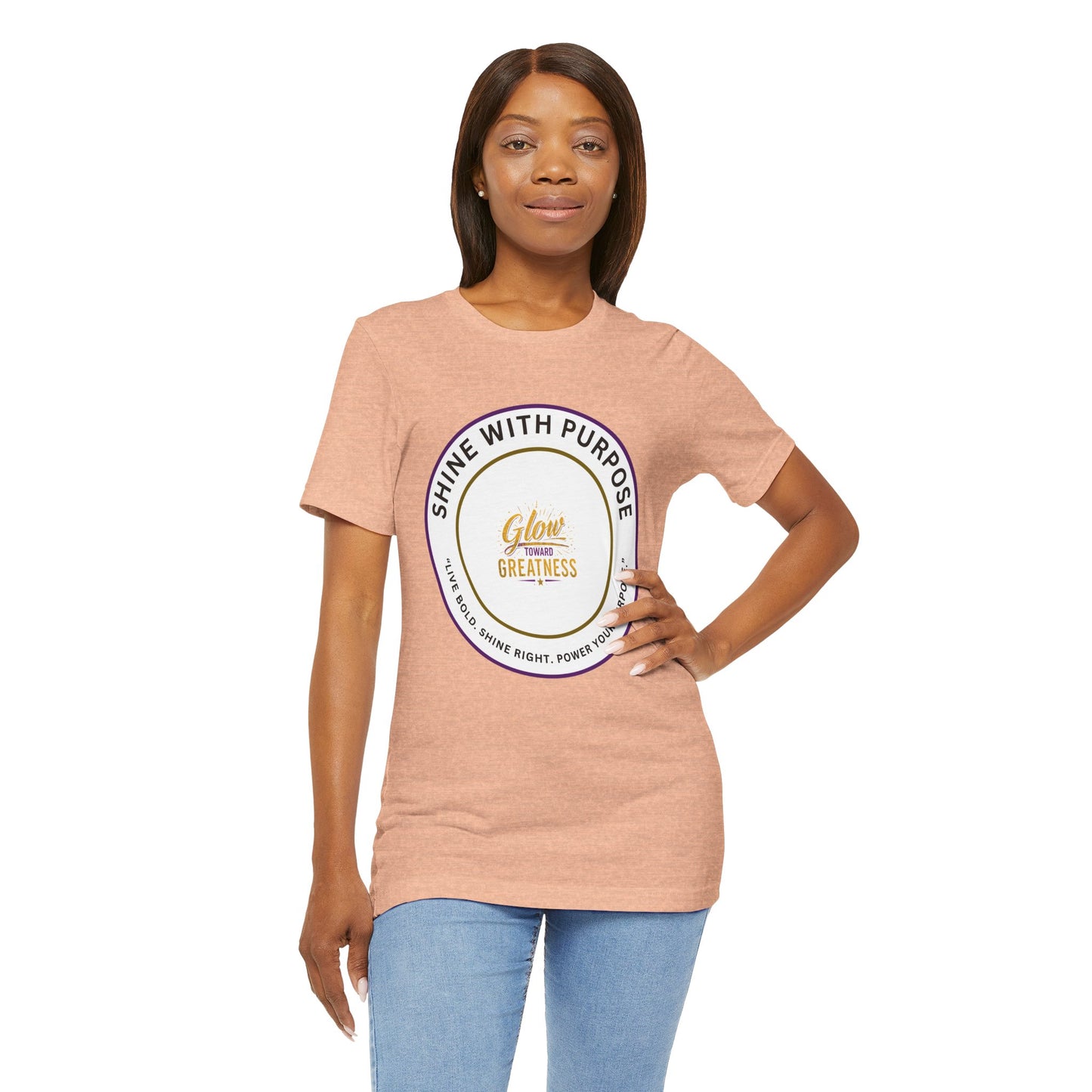 Shine With Purpose "Glow Within Greatness" T-Shirt